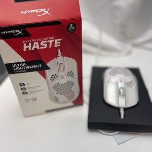 HyperX Pulsefire Haste Wired Gaming Mouse - White/Pink